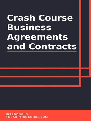 cover image of Crash Course Business Agreements and Contracts